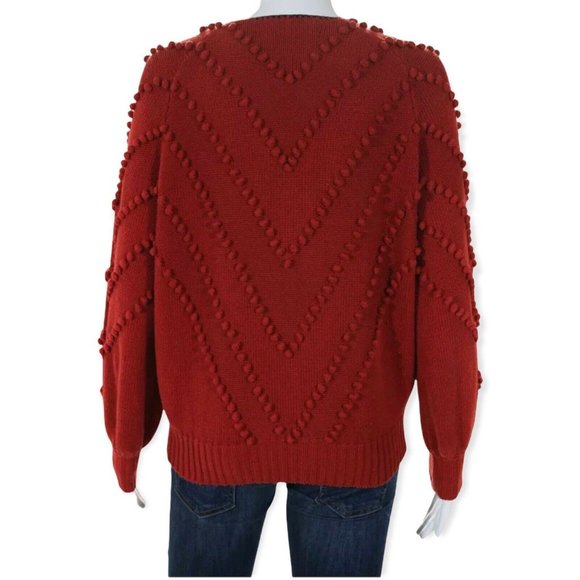 The Great Meadow Bobble Cardigan Sweater Knit Crochet Cardigan Sweater - Picture 3 of 11